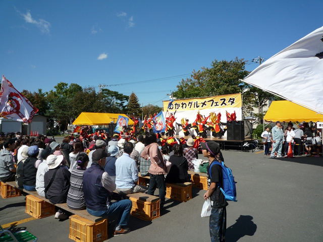 むかわ　鵡川　穂別　グルメフェスタ