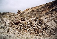 川湯硫黄鉱山跡の写真