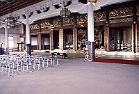 真宗大谷派函館別院（東本願寺）本堂、表門の写真