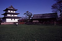 福山城（松前城）本丸御門の写真