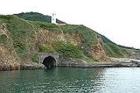 石崎漁港トンネルの写真